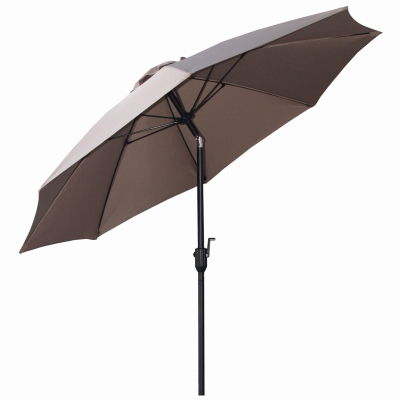 FS 9' Alu TaupeUmbrella