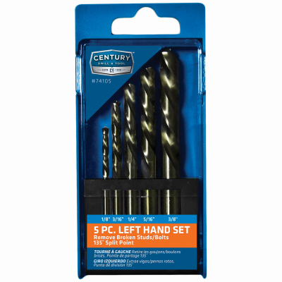 5PC LH Drill Bit Set
