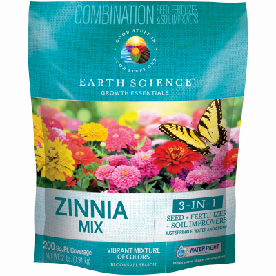 2LB Zinnia FLWRSeed Mix