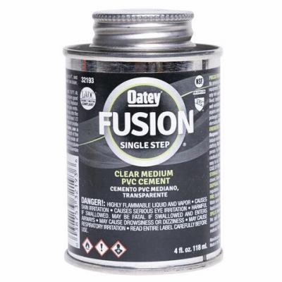 4OZ Fusion PVC Cement