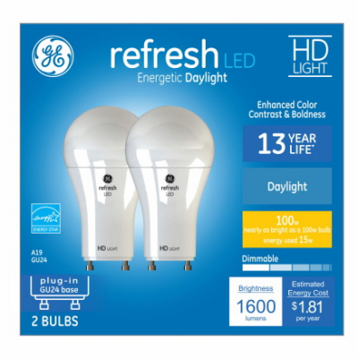 GE 15W A19 Relax Bulb