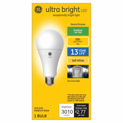 GE 23W A21 SW Bulb