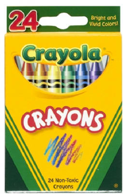 24CT Crayon In Tuck Box