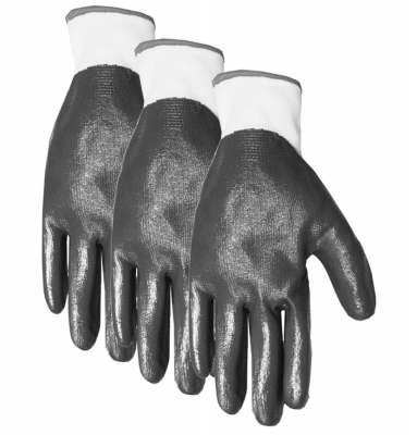 3PK Nitrile Dip Gloves