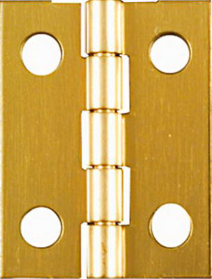 4PK 1x3/4 BRS Hinge