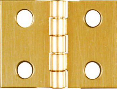 4PK 3/4x1 BRS Hinge