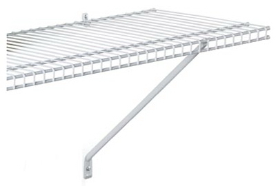 6'x12" WHT Shelf Kit