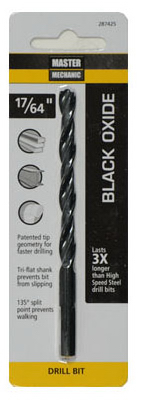 MM17/64x4-1/8 BLK OXBit