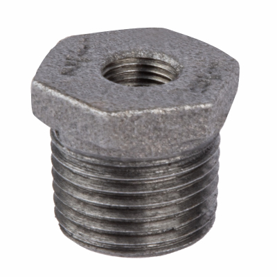 1/2x1/8 BLK Hex Bushing