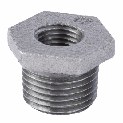 1/2x1/4 BLK Hex Bushing