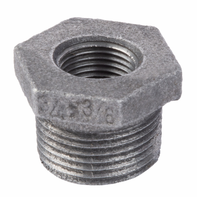 3/4x3/8 BLK Hex Bushing