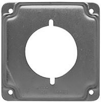 4" SGL Recep Cover