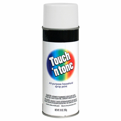 10OZ FLT WHT Spr Paint
