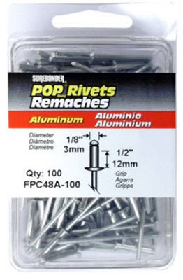 100PK L ALU Rivet