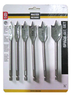 MM 6PC SPD Bit Set