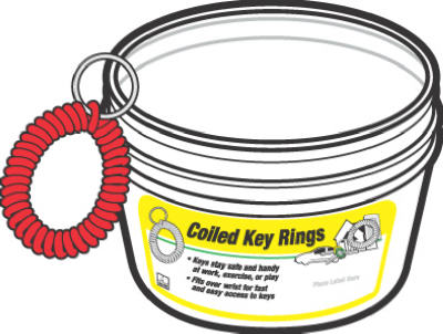 40PC Wrist Coil/Ring