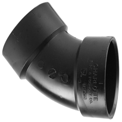 3"45DEG 1/8 Bend Ell