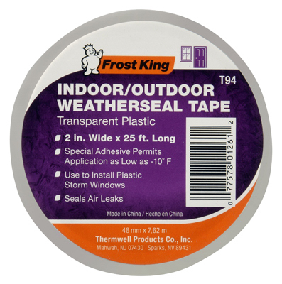 2x25 Trans WTHRPF Tape