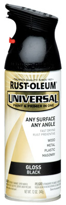 12OZ GLS BLK Spr Paint