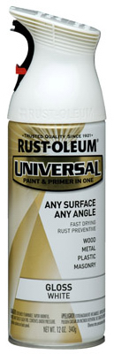 12OZ WHT GLS Spr Paint