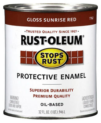 QT RED Enam GLS Paint