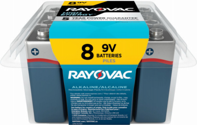 Rayo 8PK 9V Pro Battery
