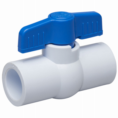 1/2" WHT PVC Ball Valve