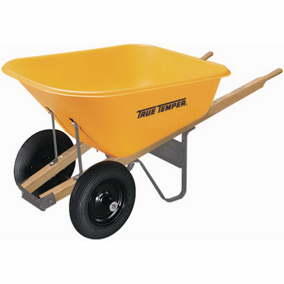 8CUFT Poly Wheelbarrow