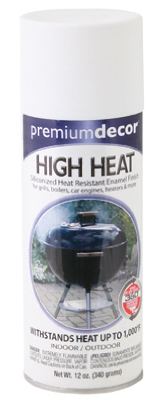 PD 12OZ WHT Heat Finish