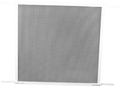 24"WHT ALU Scr DR Grill
