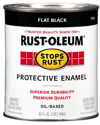 QT FLT BLK Enamel