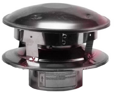 3" Pellet Vert Term Cap