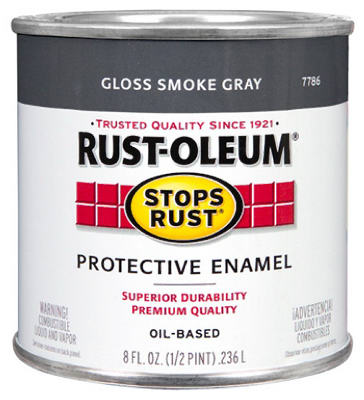 1/2PT GRY Enam Coating