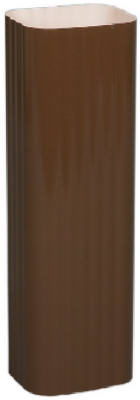 2x3 BRN ALU Downspout