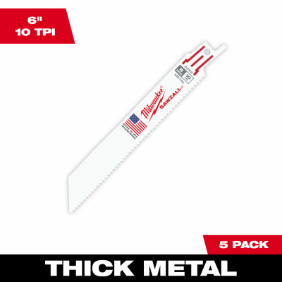 5PK 6"10T Recipro Blade