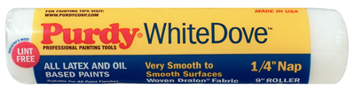 9" 1/4" WHT Dove Cover