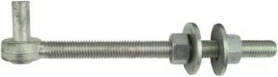5/8x8 Zinc Bolt Hook