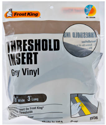 36" GRY Vinyl Insert