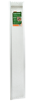 6-5/8"X3'WHT GuttScreen