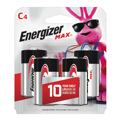 MAX 4PK C Alk Battery
