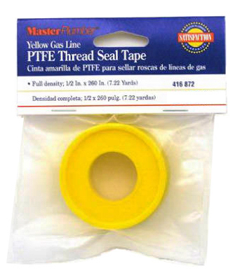 MP 1/2x260 YEL Gas Tape