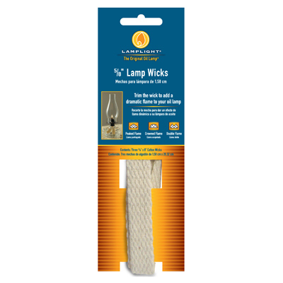 3PK 5/8 Flat Wick