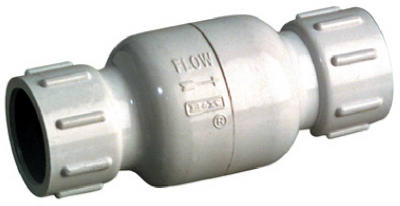 1-1/2 WHT PVC CHK Valve
