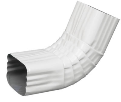 3x4 WHT ALU A Elbow