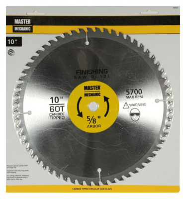 MM 10" 60T Finish Blade