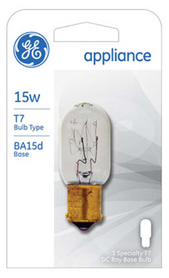 GE 15W CLR DC INCA Bulb