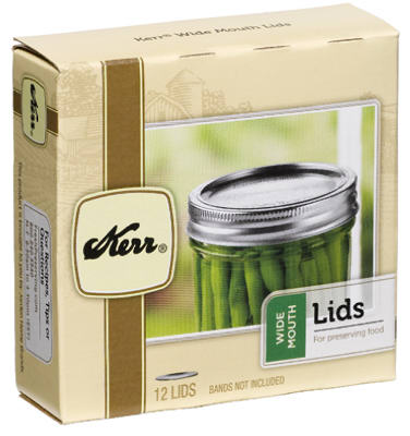 Kerr 12PK W/M Jar Lid