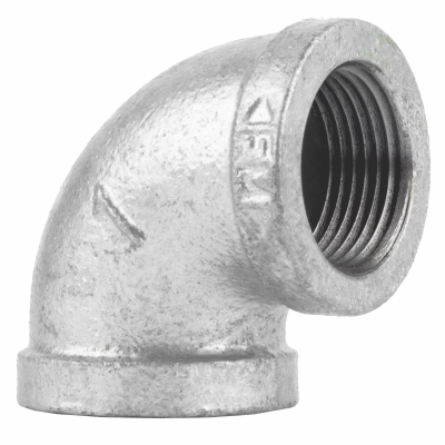 1" Galv 90 DEG Elbow