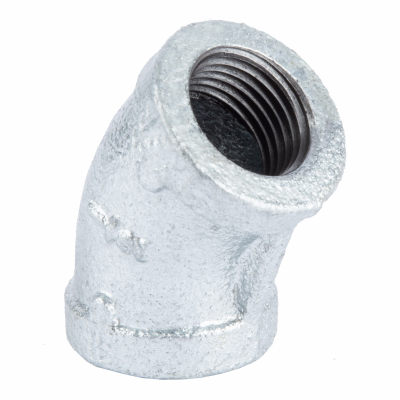 1/2 Galv 45 DEG Elbow