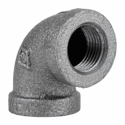 3/8" BLK 90 DEG Elbow
